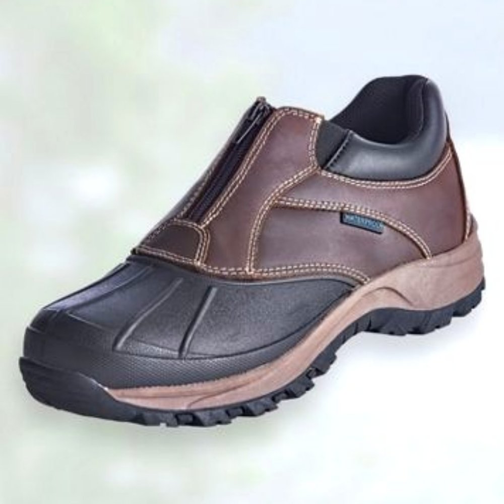 sz 13 NWT 100% Waterproof mens winter shoes boots - Picture 2 of 5